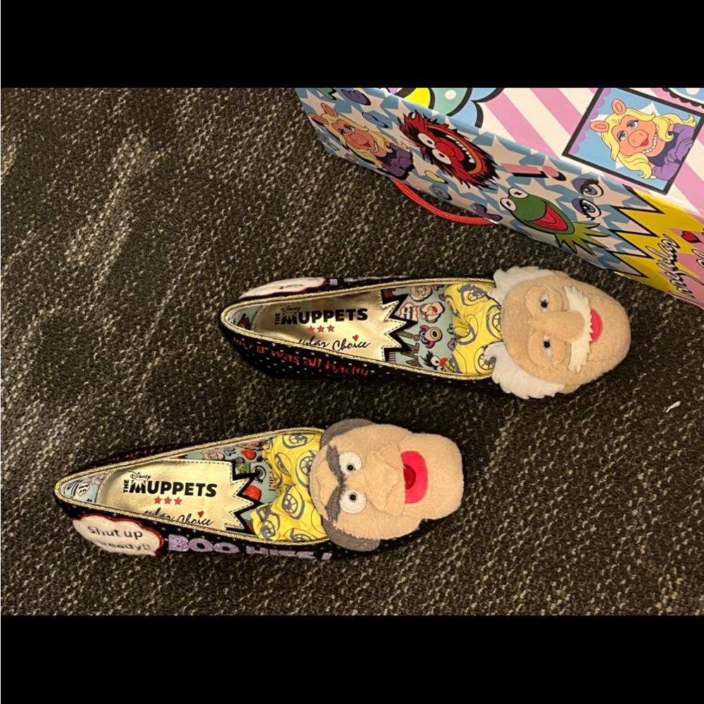 Irregular Choice Boo!Hiss! Muppets flats size 38